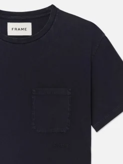 FRAME Vintage Tee in Vintage Midnight Blue