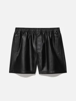 FRAME Volley Leather Short in