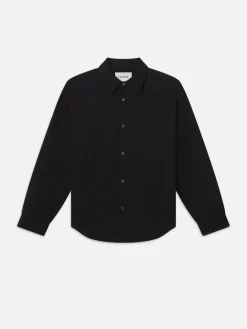 FRAME Waffle Textured Shirt in