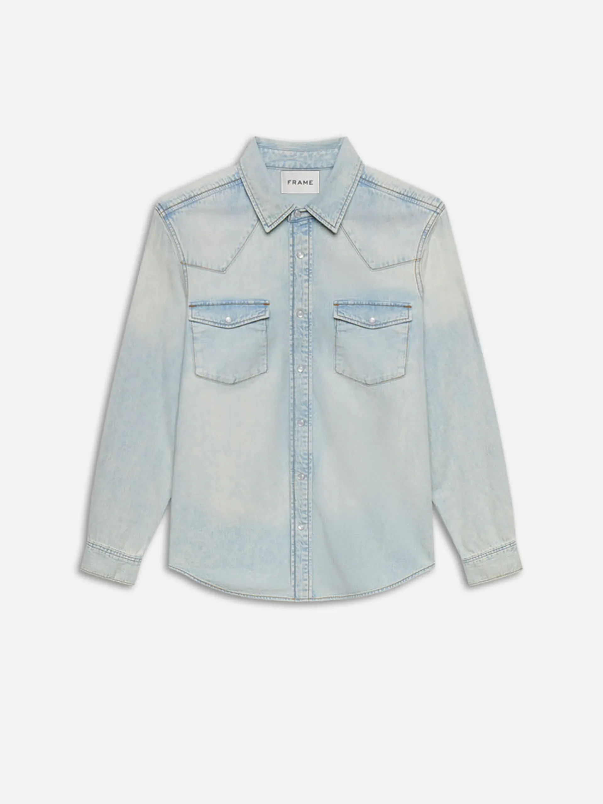 FRAME Western Denim Shirt in