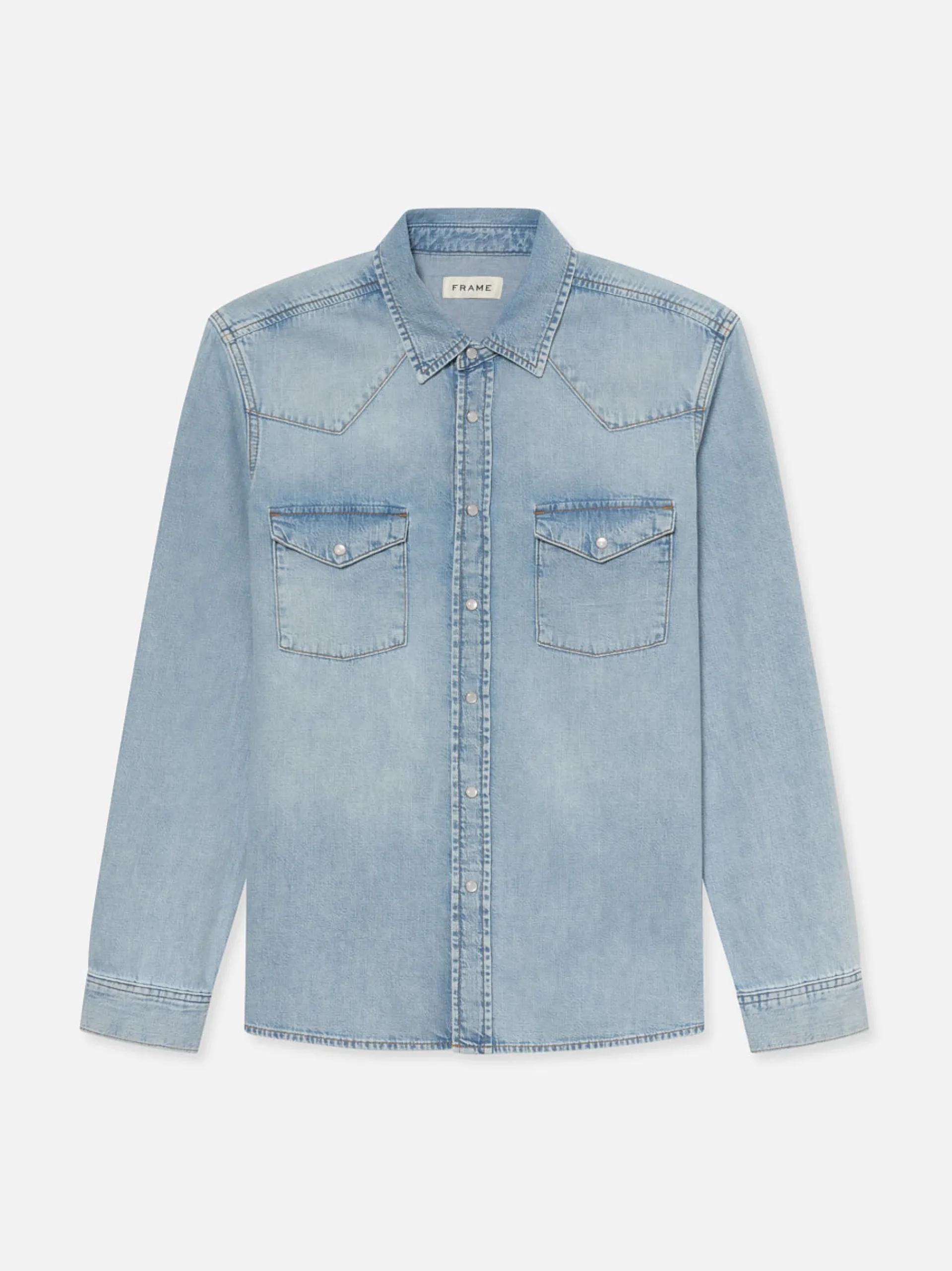 FRAME Western Denim Shirt in