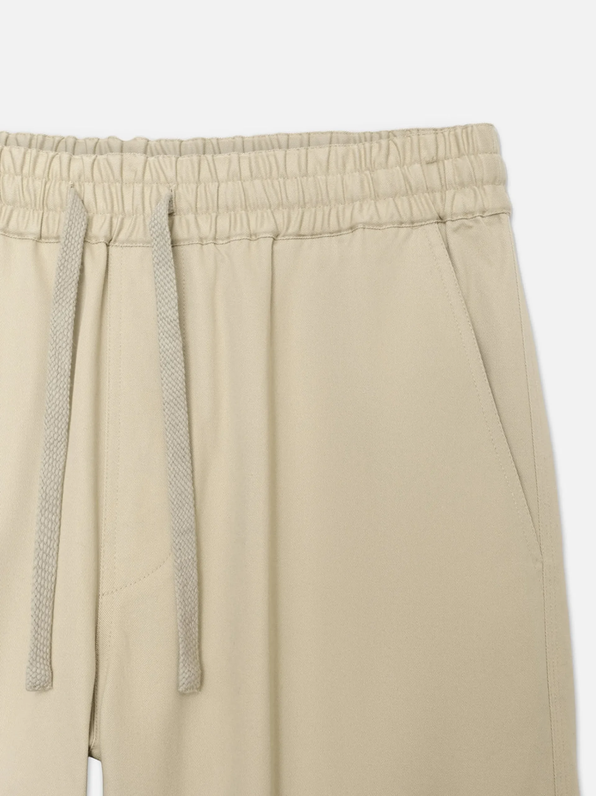 FRAME Wide Leg Cargo Pants in Smoke Beige